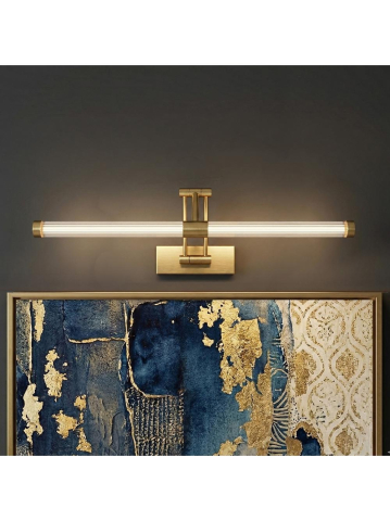 Aplică LED pentru baie APP1900-1W 60cm auriu periat [4]