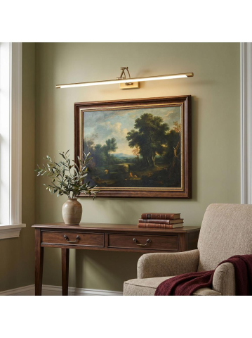 Aplică LED pentru baie SWE024-1W 80cm auriu periat [6]