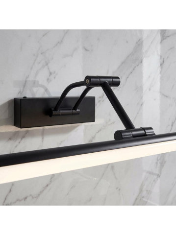 Aplica LED perete Toolight SWE026-1W 60cm negru mat [5]