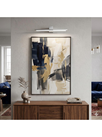 Aplica LED perete Toolight SWE041-1W 600mm finisaj crom [3]