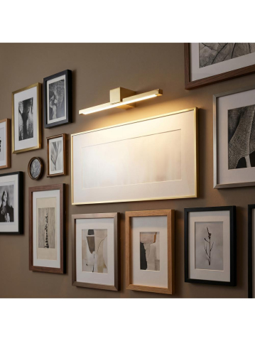 Aplică LED pentru baie SWE043-1W 40cm auriu [3]