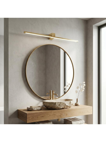 Aplică LED pentru baie SWE045-1W 80 cm auriu [10]