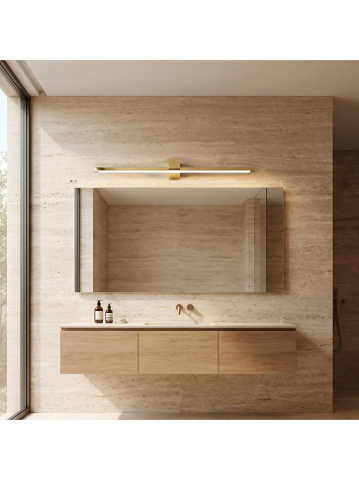 Aplică LED pentru baie SWE045-1W 80 cm auriu [5]
