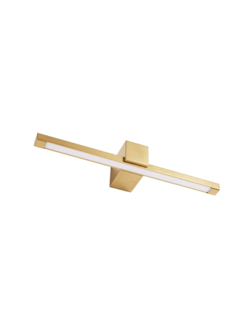 Oglinzi baie si corpuri iluminat - Aplica LED perete Toolight SWE046-1W 40cm auriu periat