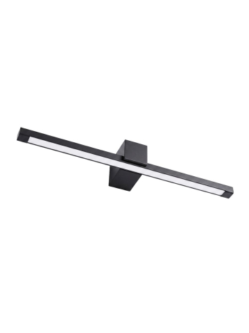 Aplica LED perete Toolight SWE050-1W 600 mm negru mat baie [7]