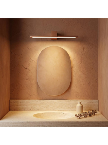 Aplică LED pentru baie SWE053-1W 60 cm cupru periat [2]
