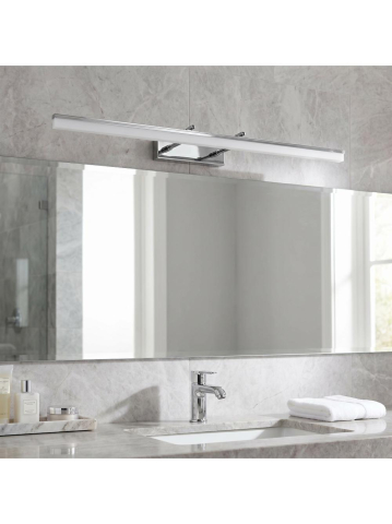 Aplica LED perete baie Toolight APP1871-1W 800mm finisaj crom sursa LED integrata [1]