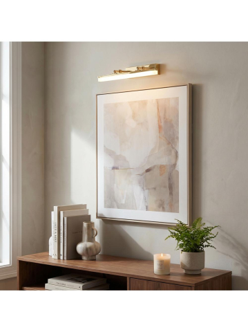 Aplica LED perete baie Toolight APP1872 40 cm auriu [6]