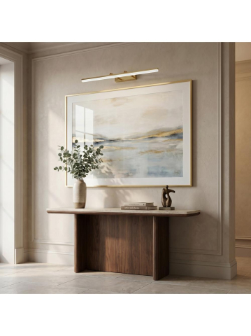 Aplica LED perete baie Toolight APP1874-1W 80cm auriu [6]