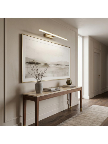 Aplica LED perete Toolight APP1877-1W 800mm auriu periat [4]