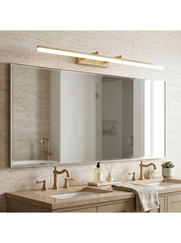 Aplica LED perete Toolight APP1877-1W 800mm auriu periat [1]