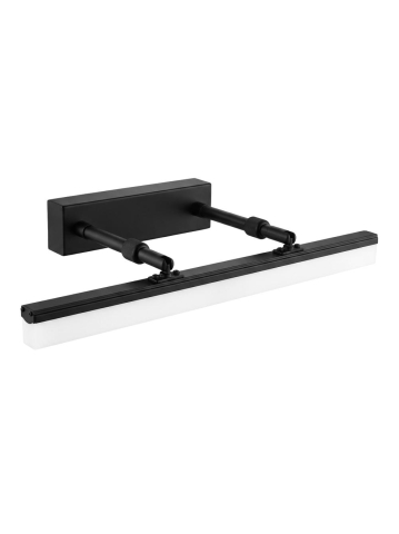 Mobilier Baie - Aplica LED perete baie Toolight APP1878-1W 400mm negru mat sursa LED integrata