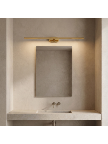 Aplica LED baie Toolight APP1891-1W 800 mm finisaj auriu [5]