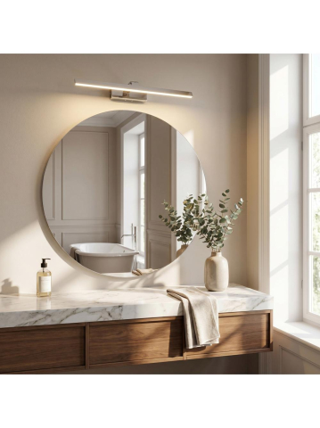 Aplica LED perete Toolight SWE002-1W crom 580x180x65mm [5]