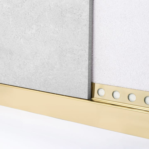 Bandă frontală pentru cădiță de duș 120cm auriu [1]