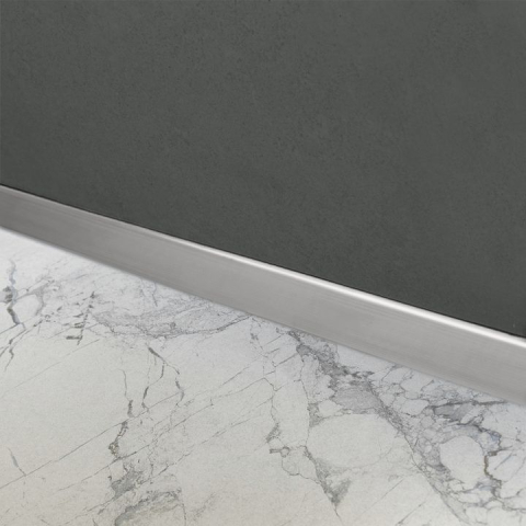 Bandă frontală pentru cădiță de duș 130cm crom periat [2]