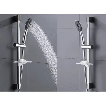 Bara de dus reglabila Rea crom 70 cm [3]