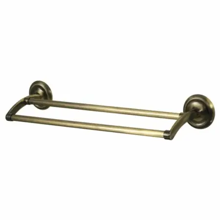 Cuiere si suporturi prosoape - Bara dubla portprosop bronz Bisk Deco 67 cm