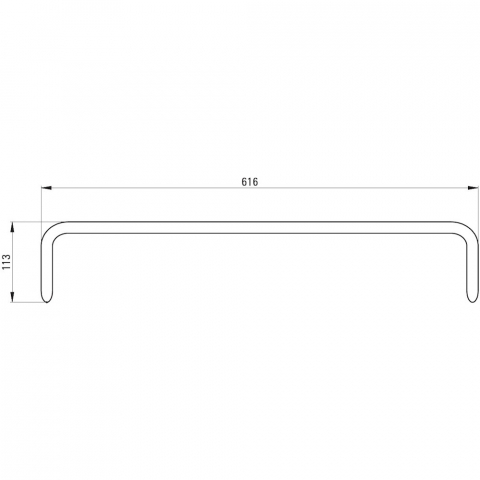 Bara portprosop auriu periat Deante Silia 61.5 cm [2]