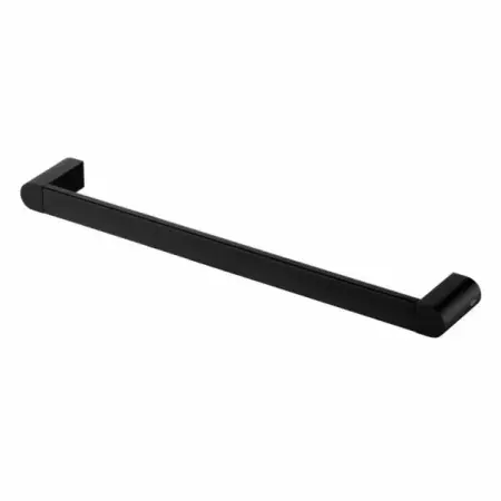 Cuiere si suporturi prosoape - Bara portprosop negru Bisk Futura 49 cm