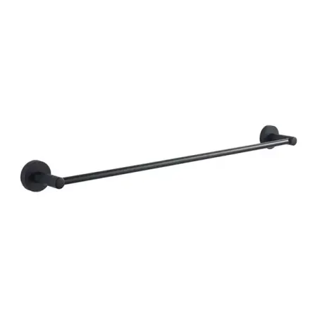 Accesorii baie - Bara portprosop Rea Mist 01 negru mat 60 cm