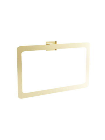 Cuiere si suporturi prosoape - Bara portprosop Ring 210 OSTE auriu periat