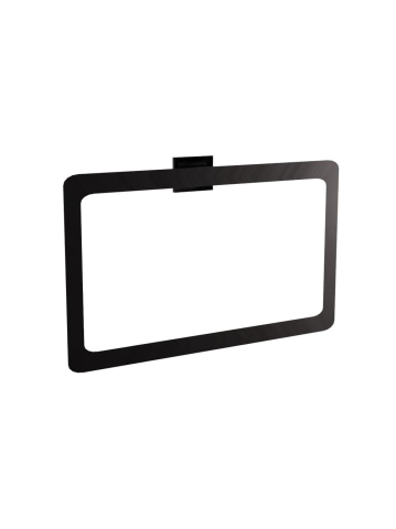 Cuiere si suporturi prosoape - Bara portprosop Ring 210 OSTE negru mat