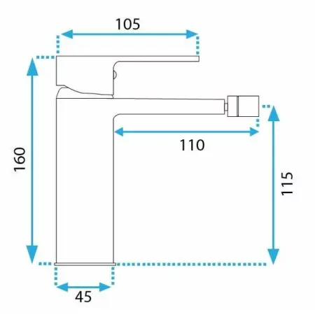 Baterie bideu auriu periat Rea Argus [5]