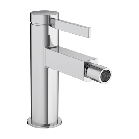 Baterii baie - Baterie bideu, Hansgrohe, Finoris, cu ventil push-open, crom