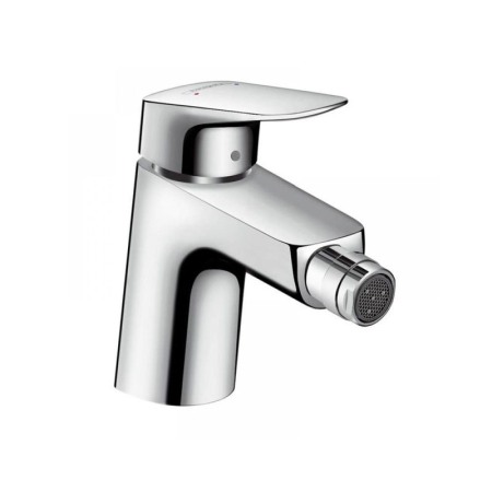 Baterii bideu si dus igienic - Baterie bideu Hansgrohe, Logis, cu ventil, crom