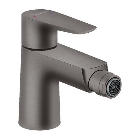 Baterii bideu si dus igienic - Baterie bideu, Hansgrohe, Talis E, negru cromat periat