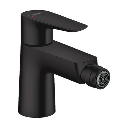 Baterii bideu si dus igienic - Baterie bideu, Hansgrohe, Talis E, negru mat