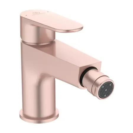 Baterii bideu si dus igienic - Baterie bideu Ideal Standard Cerafine O rose mat cu ventil Click-Clack