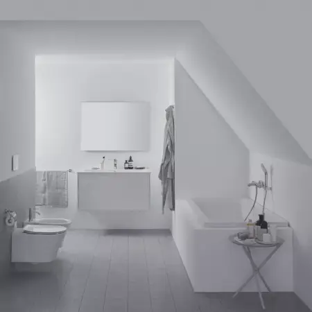Baterie bideu Ideal Standard Ceraline cu ventil metalic crom lucios [4]