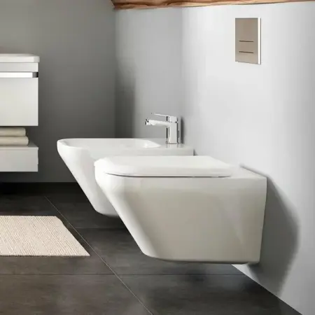 Baterie bideu Ideal Standard Tonic II cu ventil Pop-Up crom lucios [1]