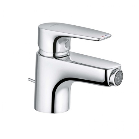 Baterii baie - Baterie bideu Kludi, Pure &amp; Solid, cu ventil metalic, crom