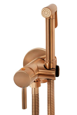 Baterie bideu  Lungo Loop cupru periat [4]