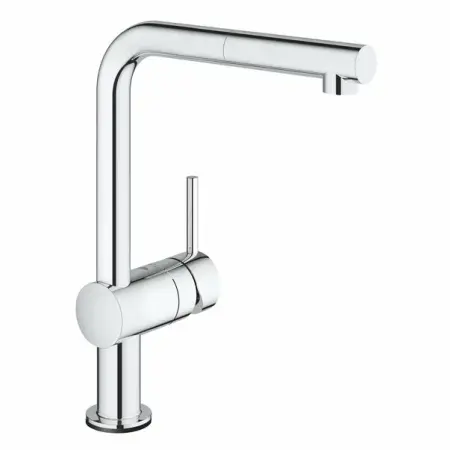 Bucatarie - Baterie bucatarie cu dus extractibil Grohe Minta Touch crom