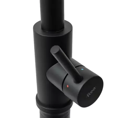 Baterie bucatarie cu dus extractibil Rea Fresh negru mat [5]