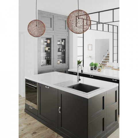 Baterie bucatarie Deante Aster H396 mm crom [4]