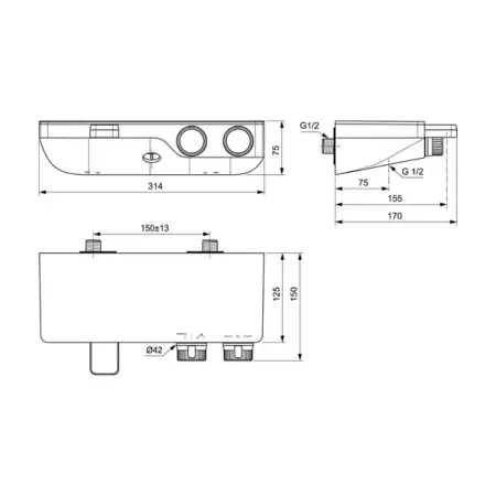 Baterie bucatarie Grohe Blue Home crom pipa tip L si Starter Kit [1]