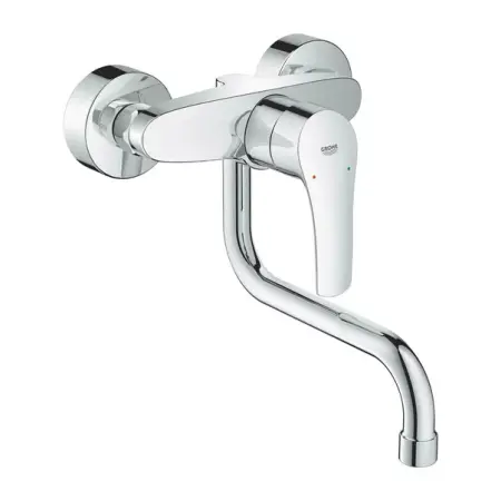 Bucatarie - Baterie bucatarie Grohe Eurosmart New crom cu montare pe perete