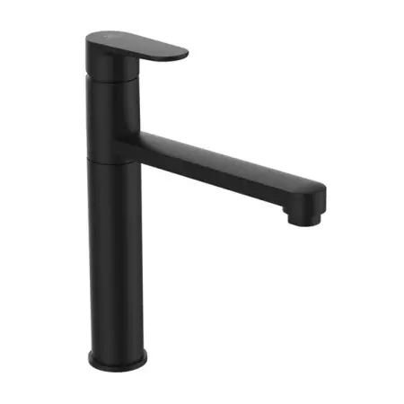 Bucatarie - Baterie bucatarie Ideal Standard Cerafine O negru mat cu pipa inalta