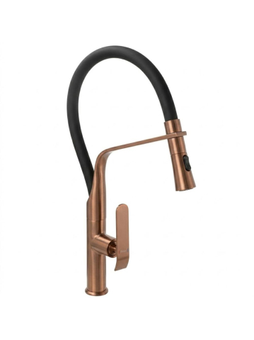 Baterii clasice - Baterie bucatarie Rea Castor cupru periat