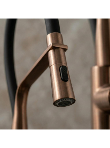 Baterie bucatarie Rea Castor cupru periat [4]