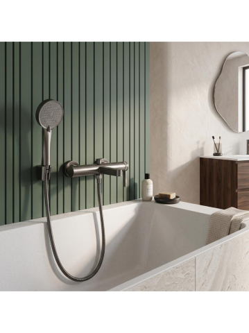 Baterie pentru cada REA Grace Titan montaj perete lungime gura 186 mm [6]