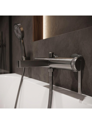 Baterie pentru cada REA Grace Titan montaj perete lungime gura 186 mm [3]