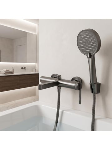 Baterie pentru cada REA Grace Titan montaj perete lungime gura 186 mm [2]