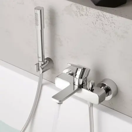 Baterie cada - dus Grohe Lineare crom lucios [1]
