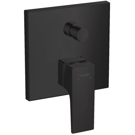 Baterii baie - Baterie cada dus, Hansgrohe, Metropol, Negru mat